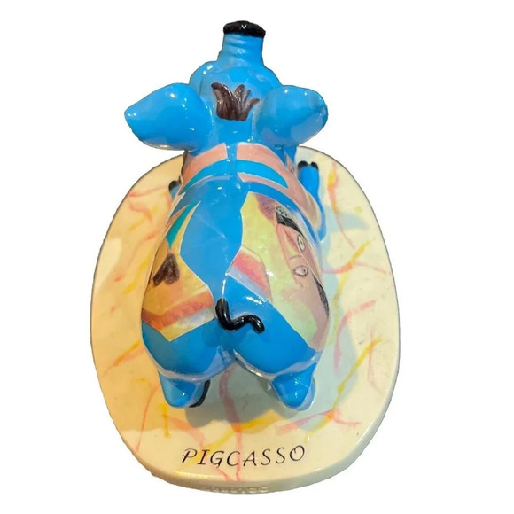 Pig Invasion Pigcasso Collectible Figurine Farm Anthropomorphic Decor 2001‎ - Picture 3 of 7